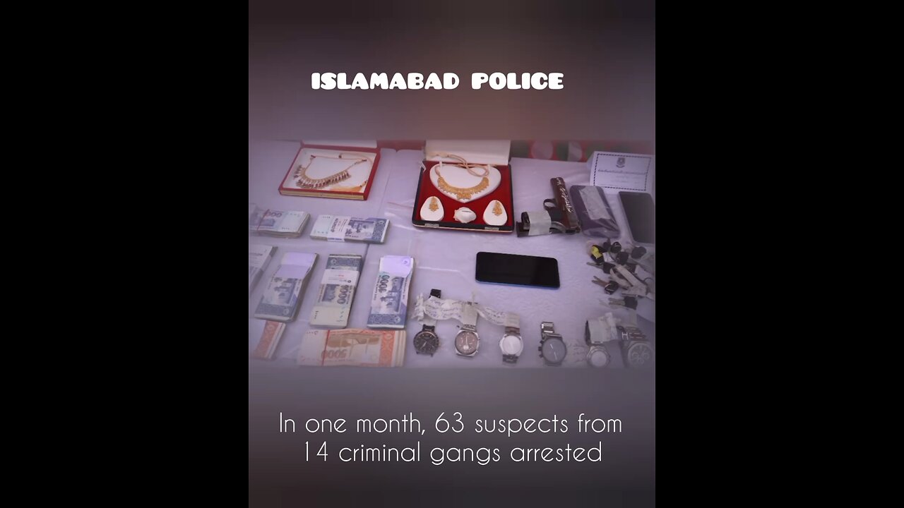 ISLAMABAD POLICE PERFORMANCE