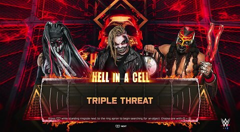 WWE 2K25 - "The Fiend" Bray Wyatt vs. "Demon" Finn Balor vs. The Boogeyman