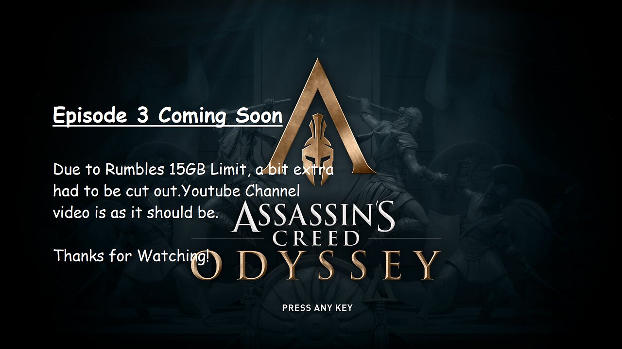 Assassin's Creed Odyssey: Legacy of The First Blade Episode 2(Spoilers & Trimmed)