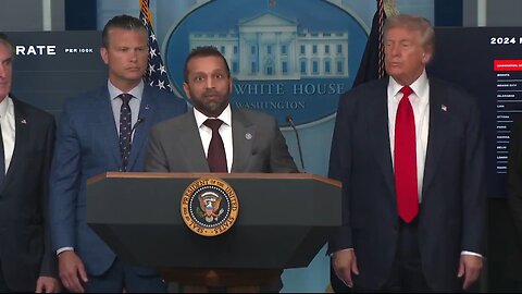 FBI Director Kash Patel: "We stood up a task force out in Northern Virginia...