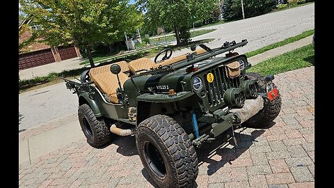 1948 Willys Jeep CJ2A from Illinois to New York