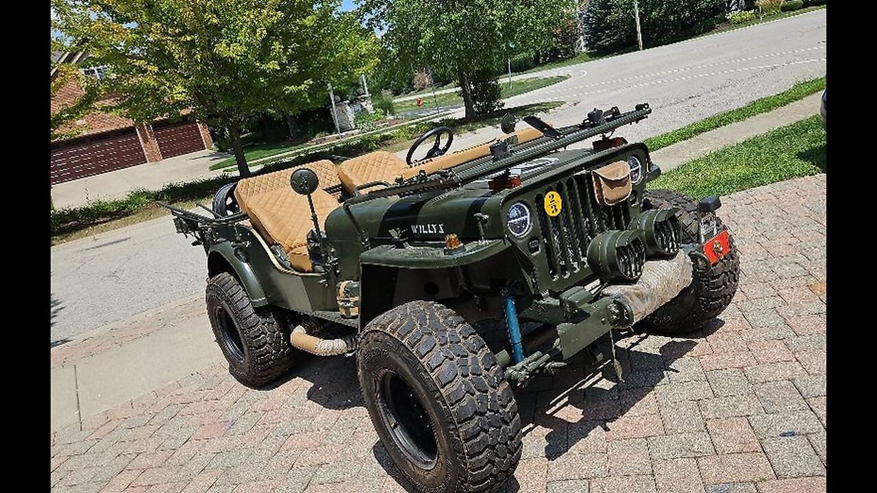 1948 Willys Jeep CJ2A from Illinois to New York