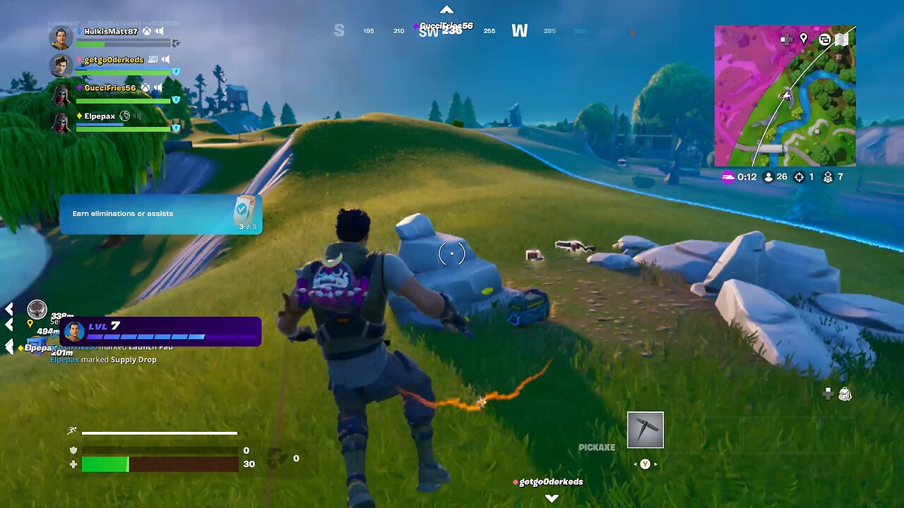 Fortnite and L friends