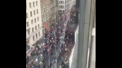 BREAKING: A suspected attack has just occurred in Liverpool as locals celebrate a football victory
