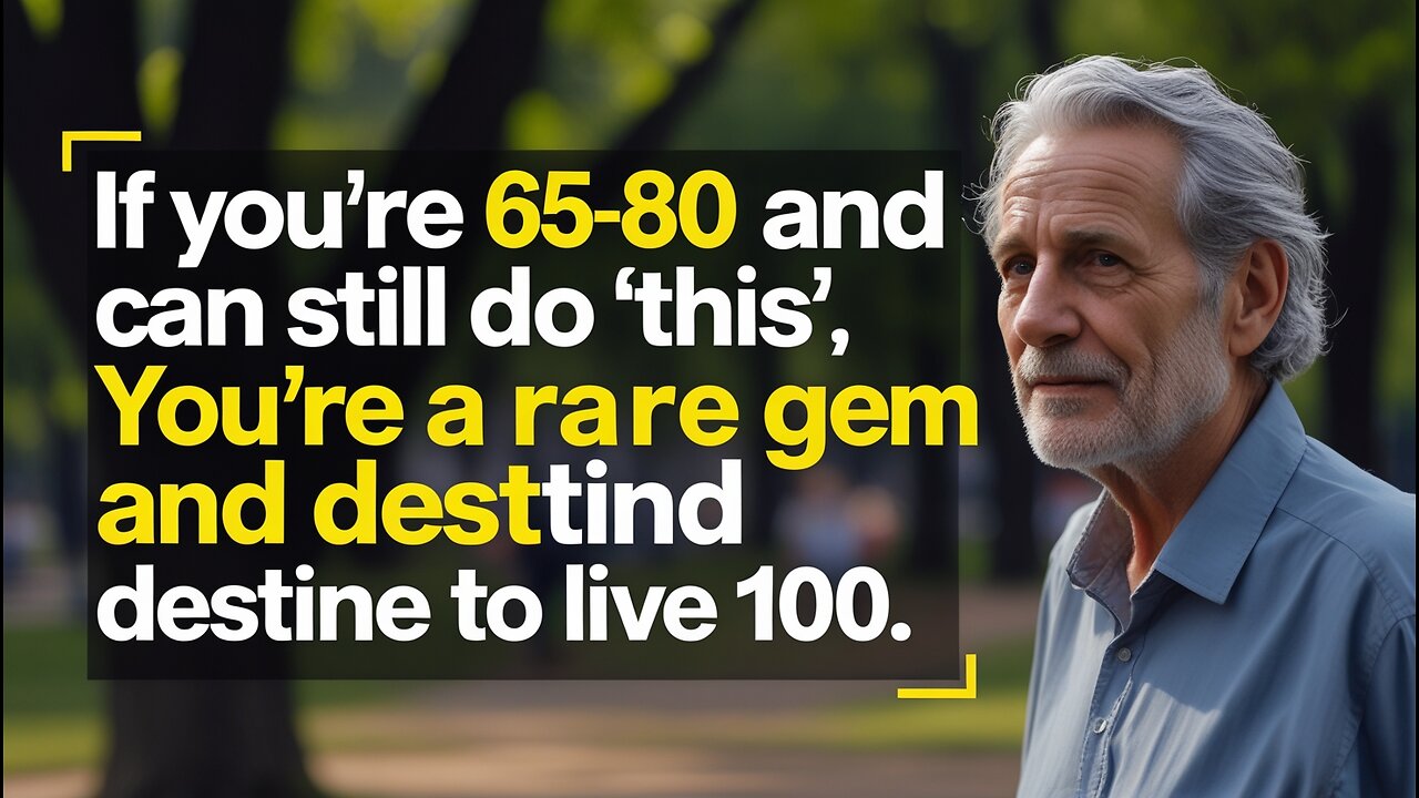 8 Surprising Signs You’re Aging Better Than 90% of People Over 65!