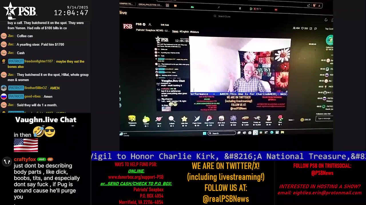 2025-09-14 12:00 EDT - Mykle covering: