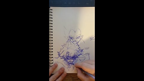 🔥 Raw Sketchbook #4 | Rudo (Gachiakuta) & Doctor Doom – Unedited TikTok Livestream 🎨
