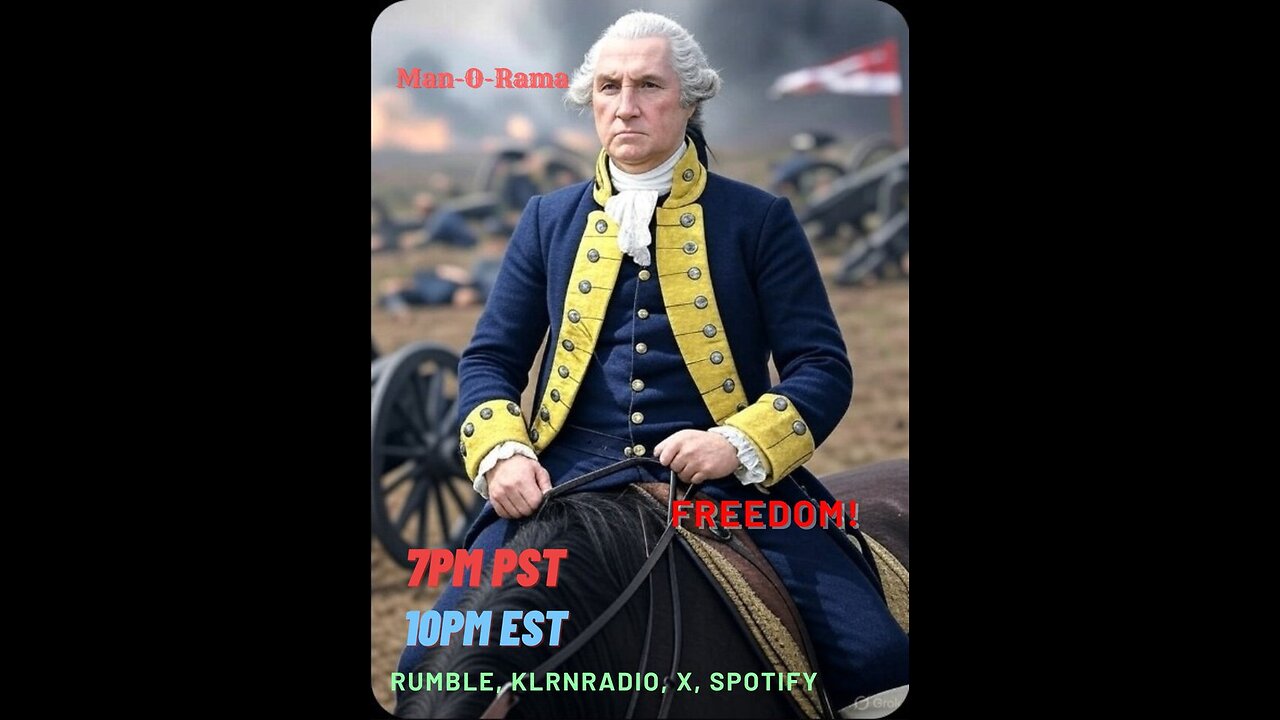 Man-O-Rama Ep. 131: Freedom!!! 7PM PST/ 10PM EST