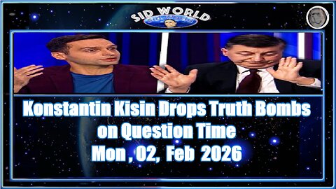Konstantin Kisin Drops Truth Bombs on Question Time