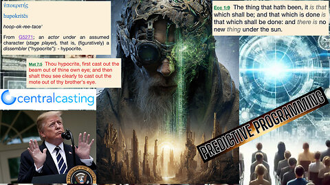 Predictive Programming and the Bible