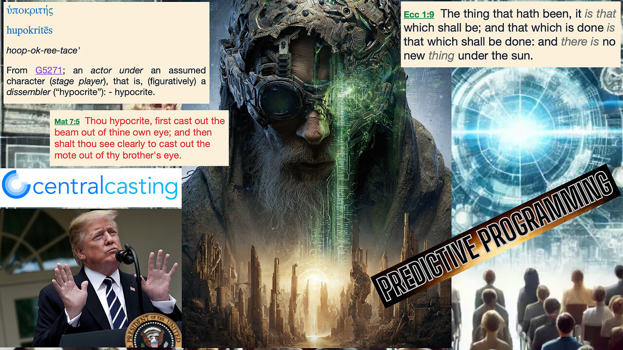 Predictive Programming and the Bible