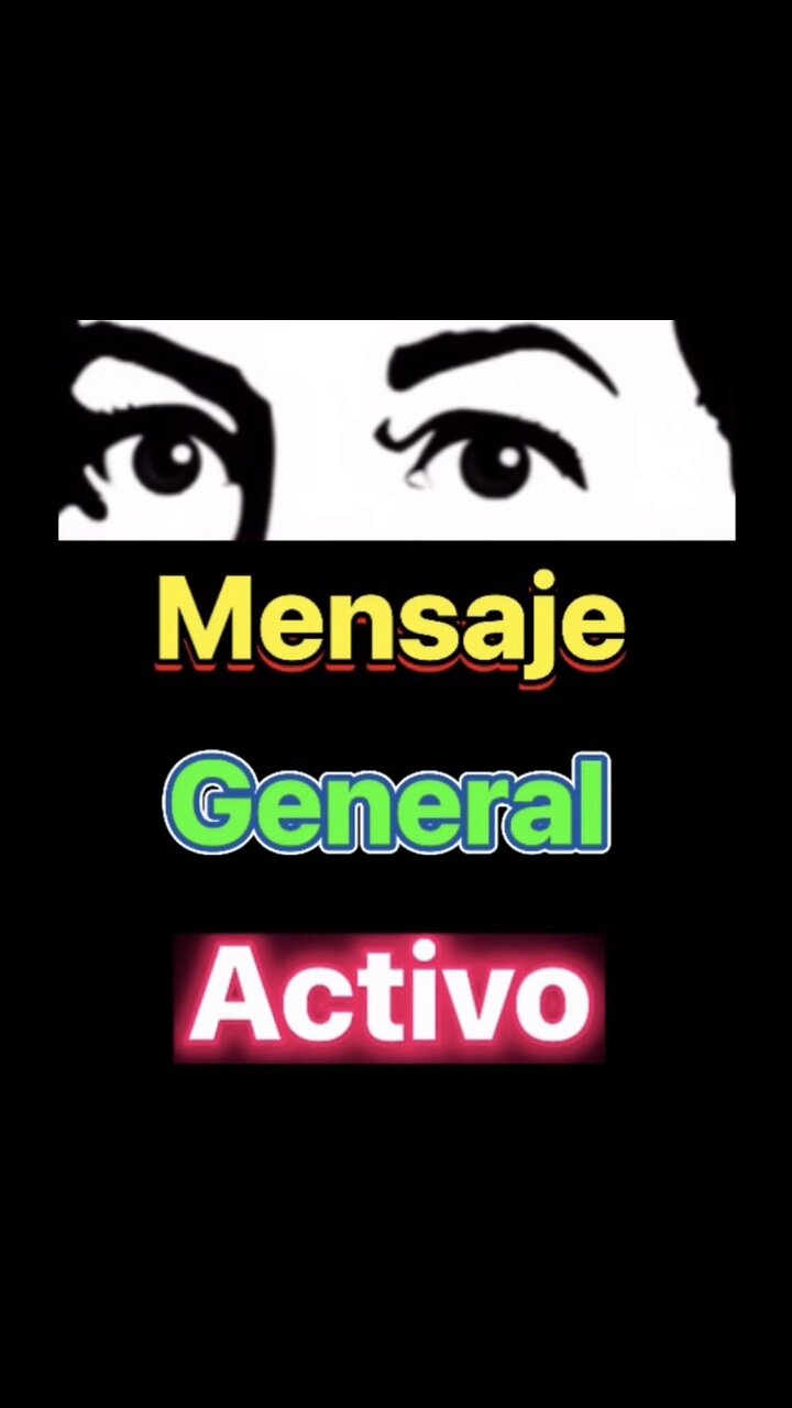 ❇️𝐌𝐄𝐍𝐒𝐀𝐉𝐄 𝐆𝐄𝐍𝐄𝐑𝐀𝐋 𝐀𝐂𝐓𝐈𝐕𝐎 𝐄𝐉𝐄́𝐑𝐂𝐈𝐓𝐎❇️