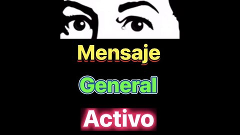 ❇️𝐌𝐄𝐍𝐒𝐀𝐉𝐄 𝐆𝐄𝐍𝐄𝐑𝐀𝐋 𝐀𝐂𝐓𝐈𝐕𝐎 𝐄𝐉𝐄́𝐑𝐂𝐈𝐓𝐎❇️
