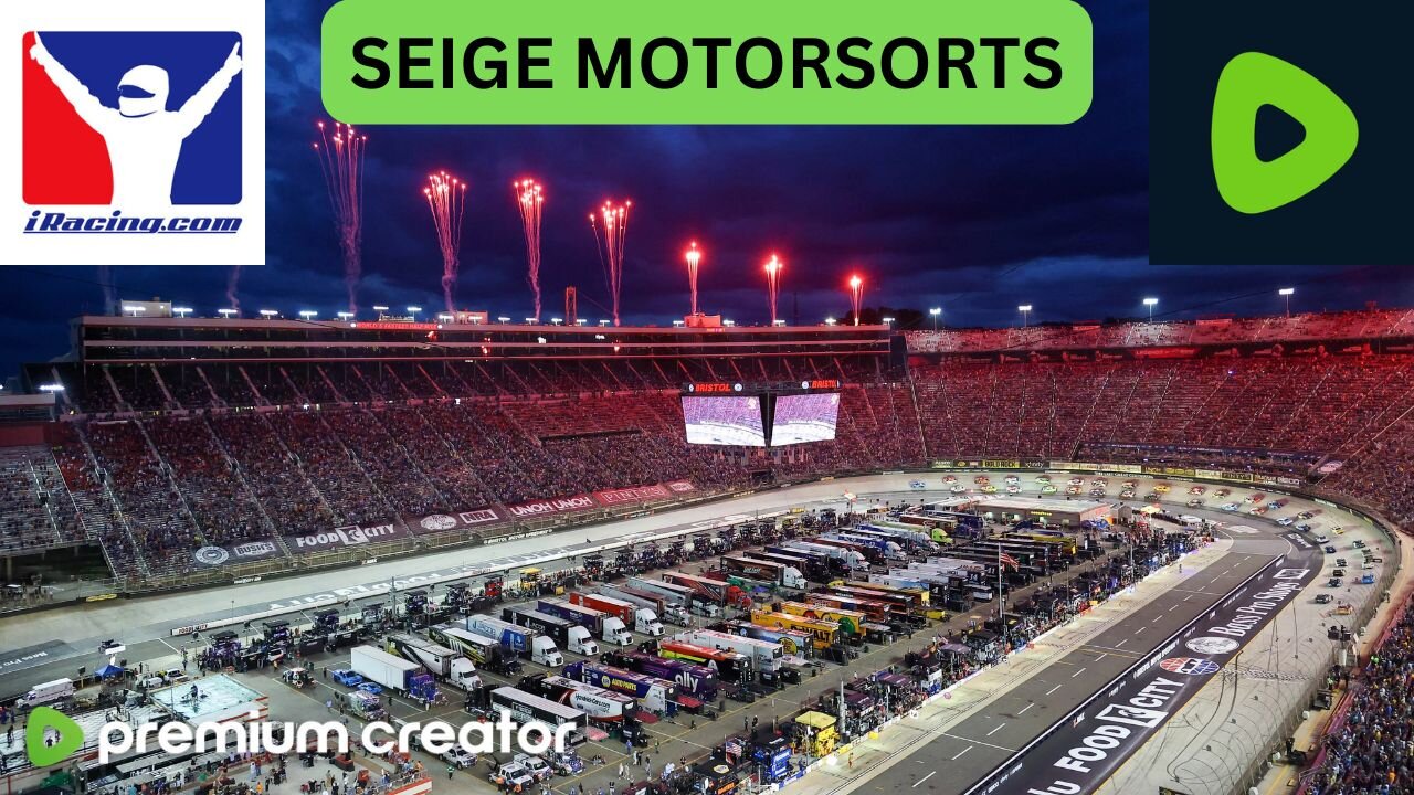 🔴Friday iRacing Seige, 9PM Open NIS Race from Bristol Motor Speedway🏁!