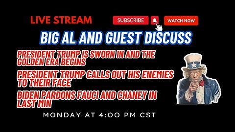 Trump Inauguration Sparks a New Golden Age | The Beginning of Trump Golden Era | Big Al - UncleCoon