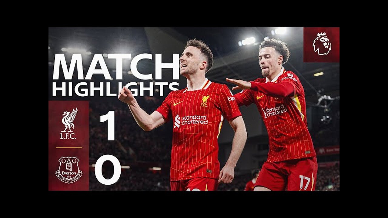 Highlights: Diogo Jota Goal! Liverpool 1-0 Everton | Premier League |The World News