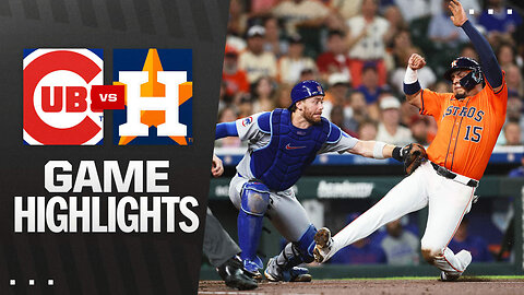 Cubs vs Astros Highlights 06 27 2025 MLB com