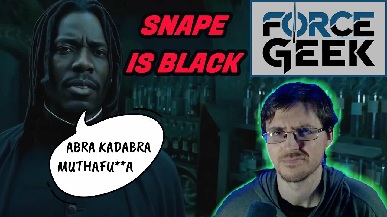 SNAPE IS BLACK