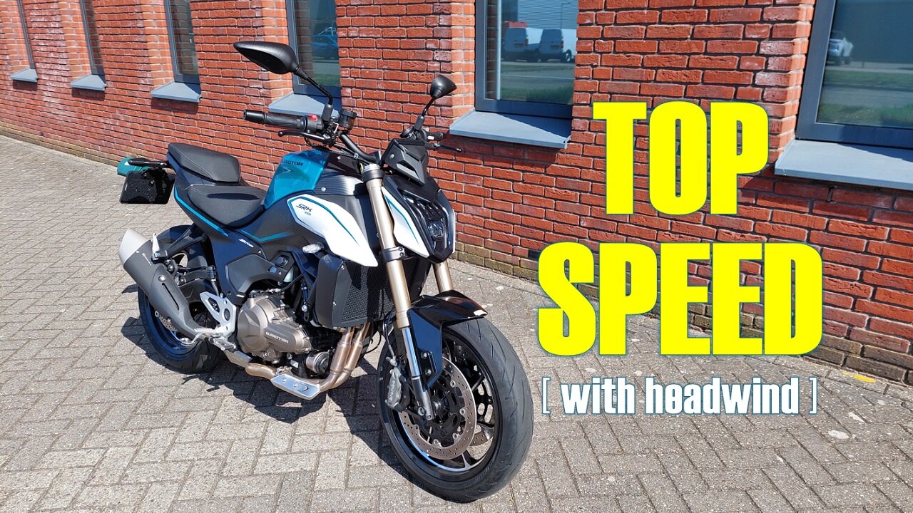 2025 QJMOTOR SRK 550 - GPS TOP SPEED (WITH HEADWIND)