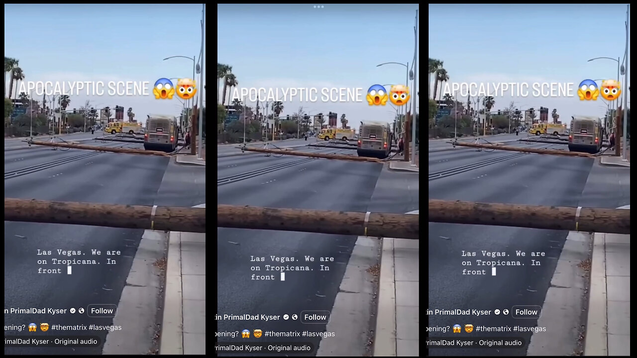 APOCALYPTIC SCENE in Las Vegas, Nevada down powerlines never seen before. Check the links in description area under the video..