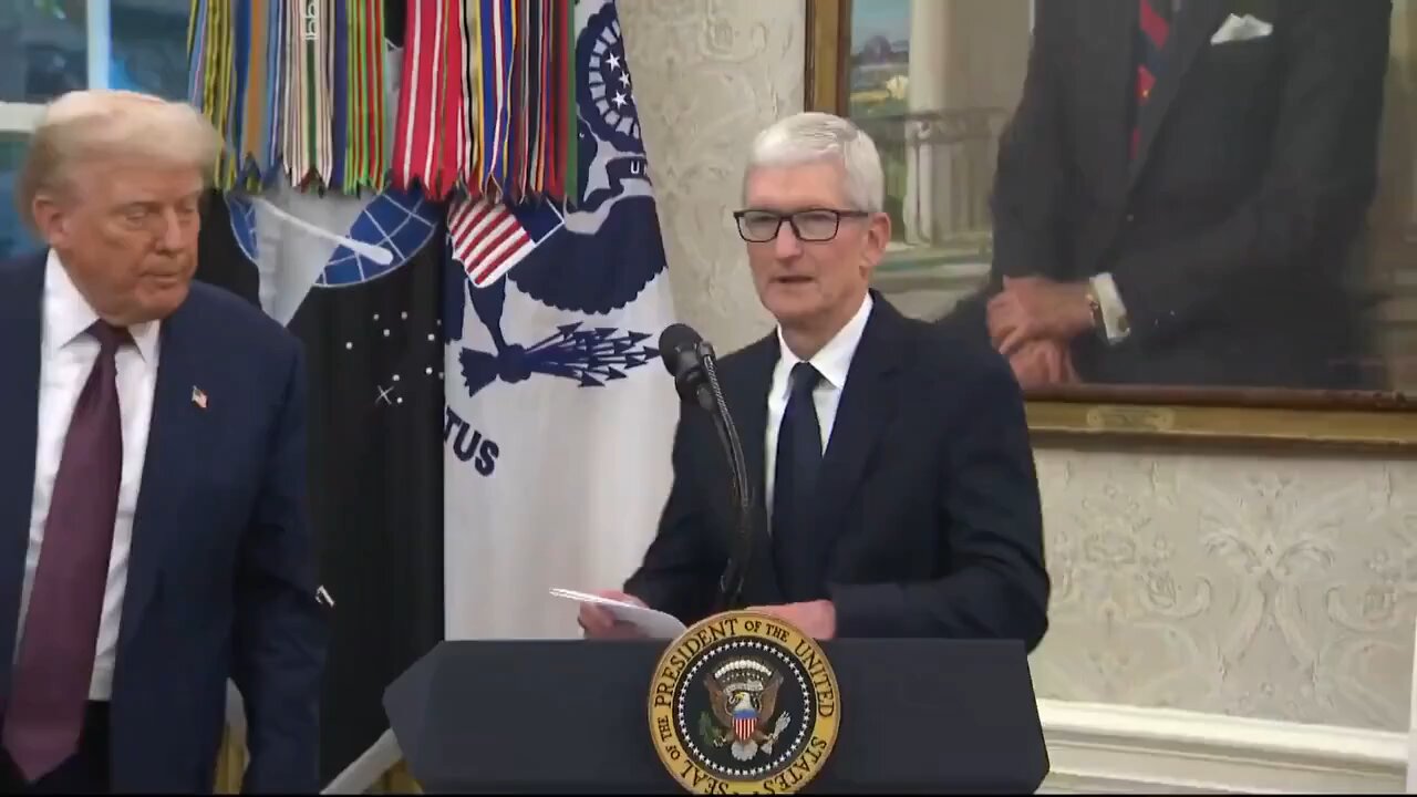 #TrumpEffect #Apple #MadeInAmerica Will the left boycott Apple now? 😂