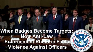 When Badges Become Targets: How Anti-Law Enforcement Rhetoric Fuels Violence Against Officers - December 3, 2025