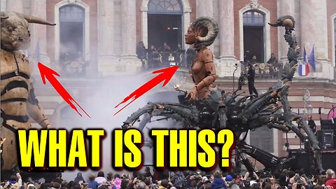 Parade of Demon Hybrids in Front of Everyone in France (on Thanksgiving!) This is Dark..