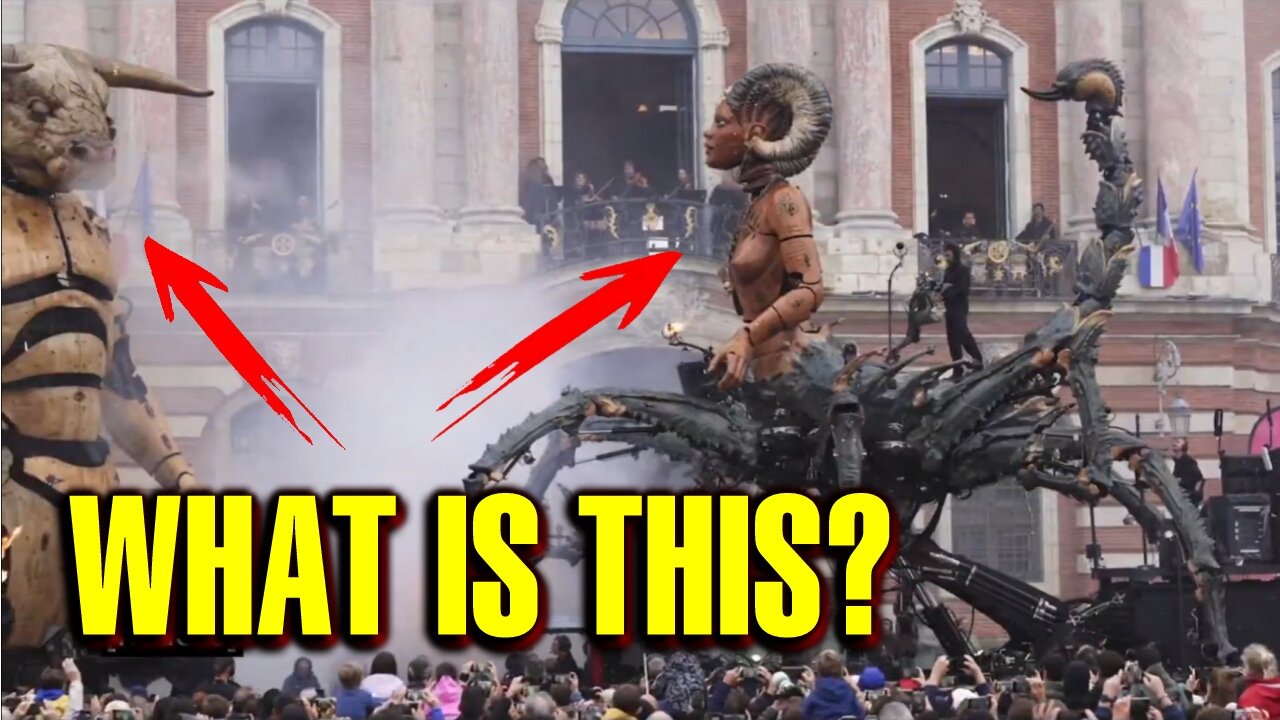 Parade of Demon Hybrids in Front of Everyone in France (on Thanksgiving!) This is Dark..