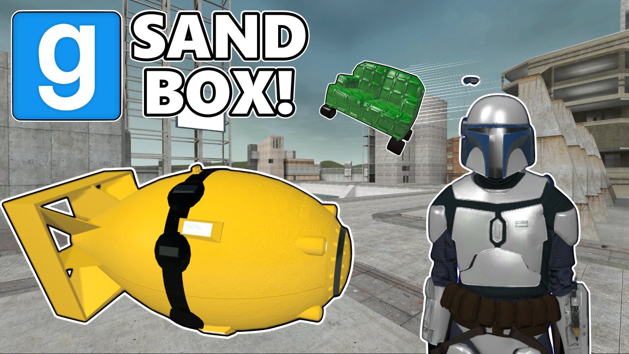 Gmod Sandbox Funny Moments - Nukes, Couches & MK Fights!