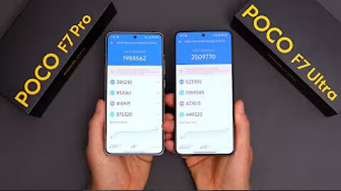 ⚡📊 POCO F7 Ultra vs F7 Pro: Benchmark Scores REVEAL the WINNER! 🔥📱