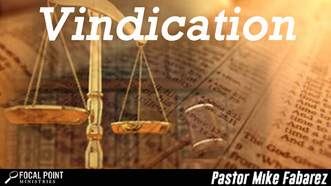 Jesus Even Taught Us How To Handle Vindication