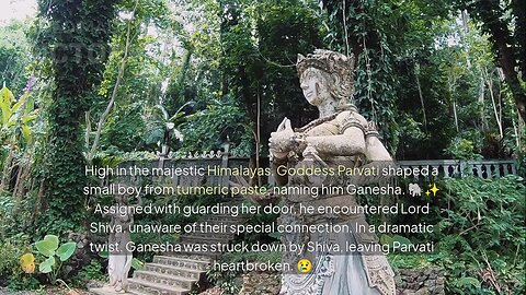 "The Incredible Birth of Lord Ganesha | Mind-Blowing Hindu Mythology Explained" #trending #viral