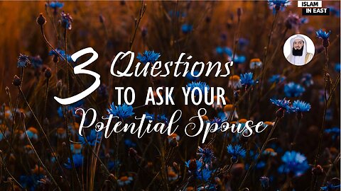 3 Questions You must Ask | Mufti Menk