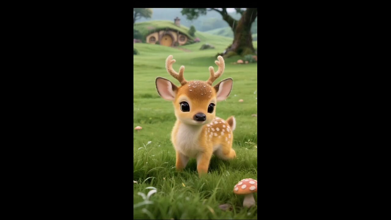 # Lost in fairytale_ following this adorable 😍🥰 little fawn 💖❤️😍