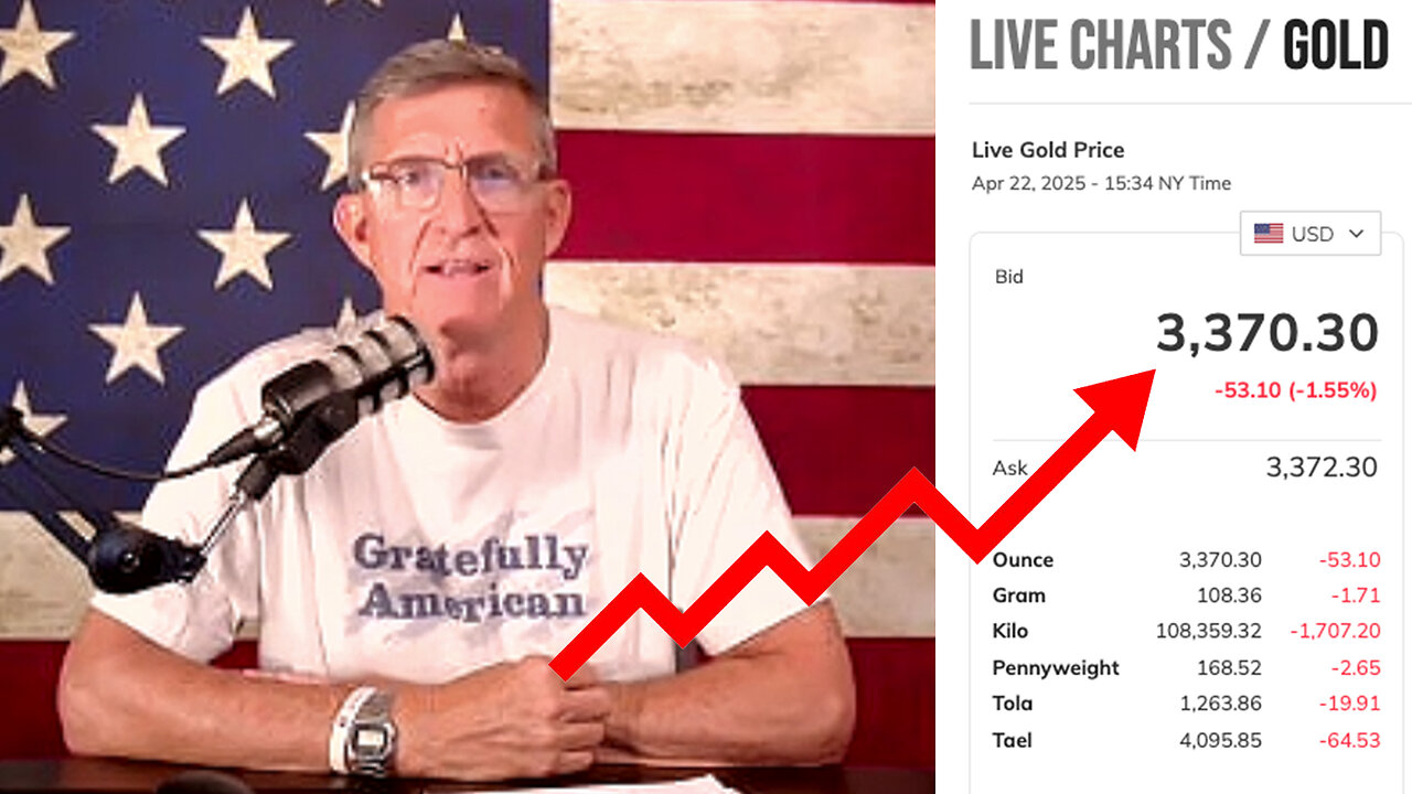 General Flynn | Updates from General Flynn "I'm Glad I Met Andrew Sorchini & Invested In Gold. We May See Gold Hit $4,500." + "JP Morgan see gold prices crossing $4,000/oz by Q2 2026." - JP Morgan (April 22nd 2025)