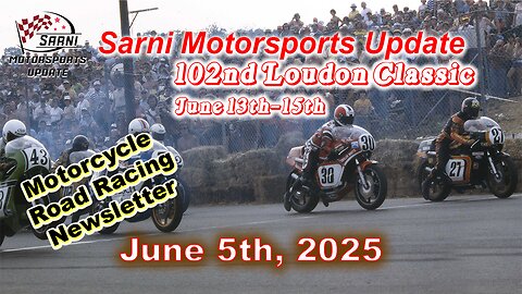 Sarni Motorsports Motorcycle Road Racing Update June 5, 2025