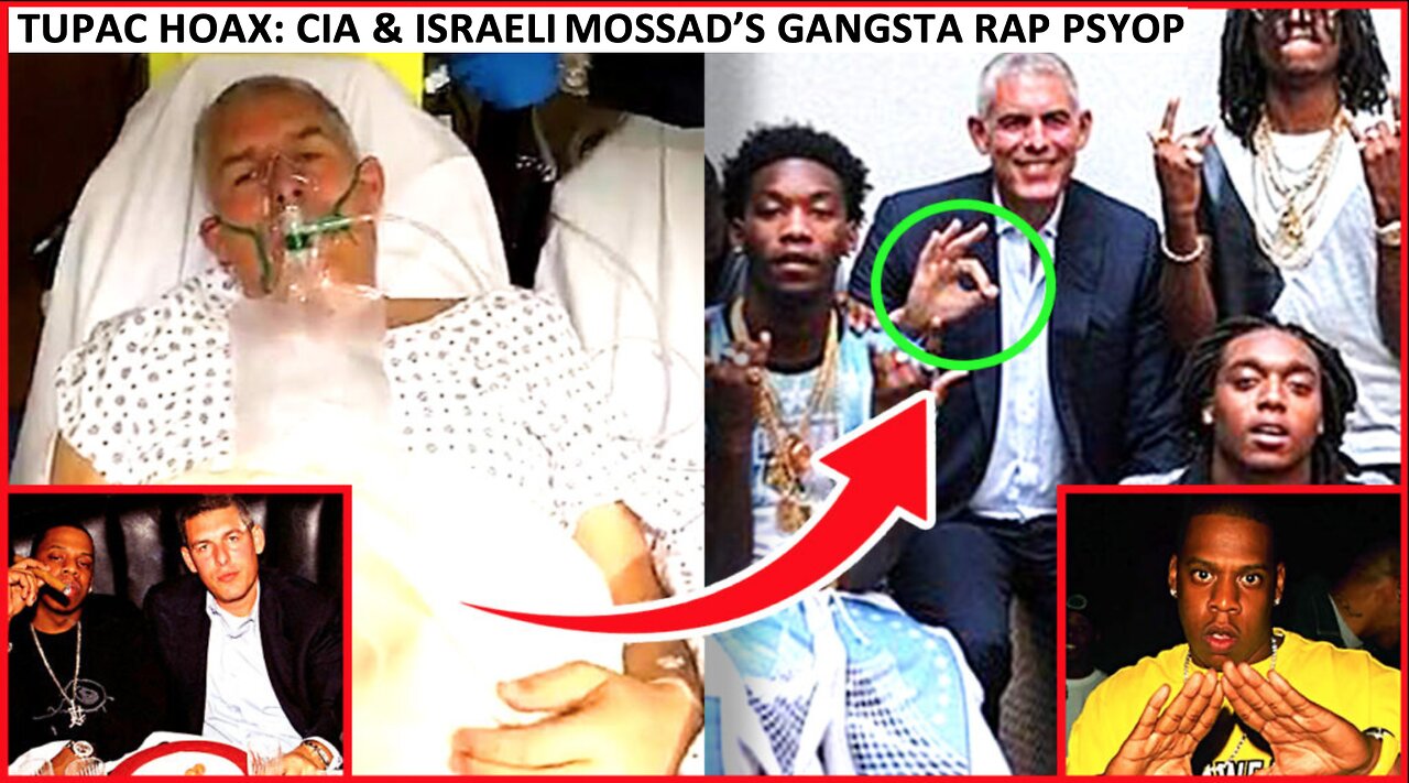 🔲🔺 CIA & Israeli Mossads Gangsta Rap PsyOp â–ªï¸ Tupac Hoax: To Support Racism PsyOp to Divide & Conquer the People
