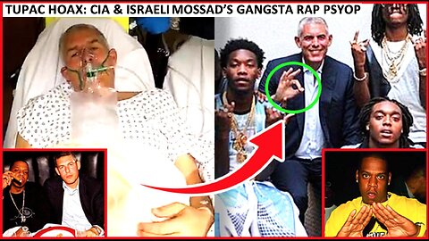 🔲🔺 CIA & Israeli Mossad's Gangsta Rap PsyOp ▪️ Tupac Hoax: To Support Racism PsyOp to Divide & Conquer the People