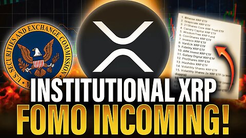BREAKING The XRP ETF Floodgates Just Opened Institutional FOMO Incoming