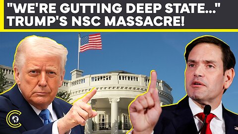 Fired In 30 Mins! Trump Cuts NSC From 350 To 150 As Rubio Replaces “Not-MAGA-Enough” Waltz | CLRCUT