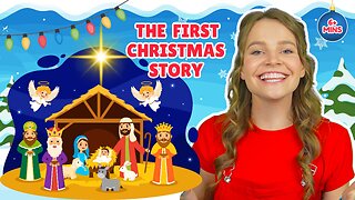 The First Christmas & The Story of Baby Jesus with Silly Miss Lily | Christian Toddler Learning