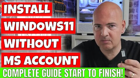 How To CLEAN Install & Setup Windows 11 Without Microsoft Account Full Install Guide