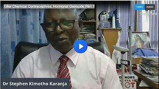 Killer Chemical Contraceptives: Hormonal Genocide Part II