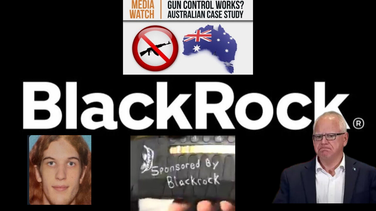 Robin Westman-Sponsored By BlackRock-Working For Tim Waltz-Commies Want Your Guns