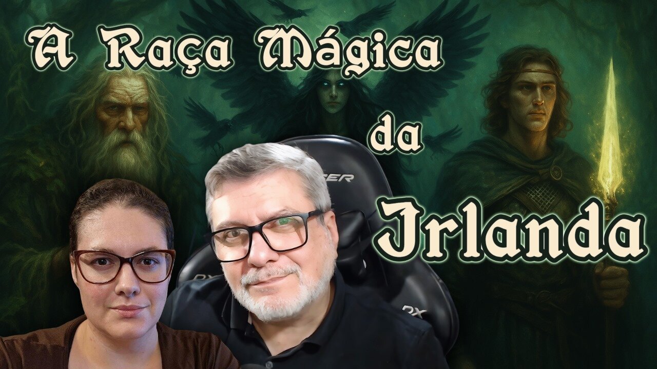 Mitologia Irlandesa _ Os Tuatha Dé Danann - Live pai e filha de 13 04 2025