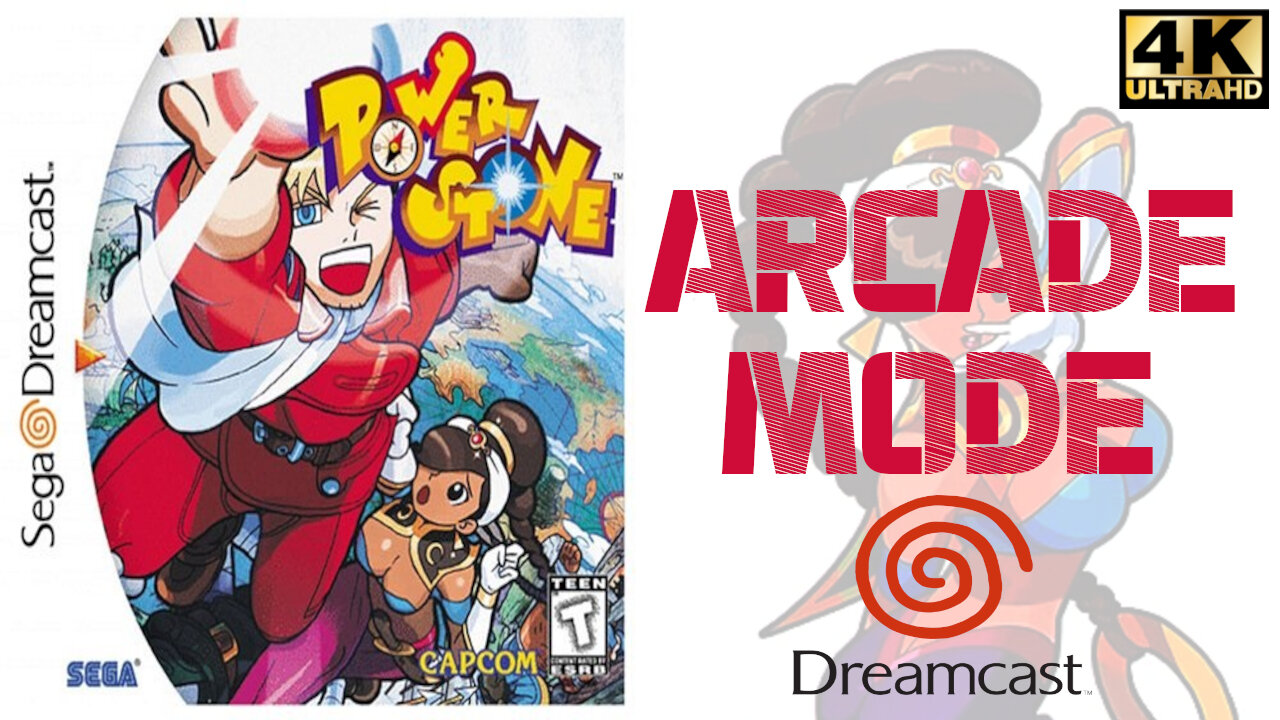 Power Stone - Sega Dreamcast - Arcade Mode Playthrough