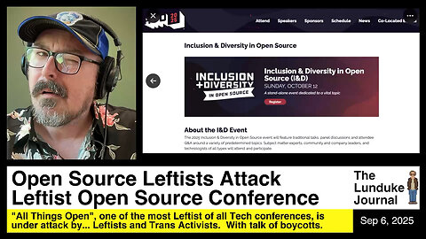 Open Source Leftists Attack Leftist Open Source Conference
