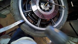Tire on