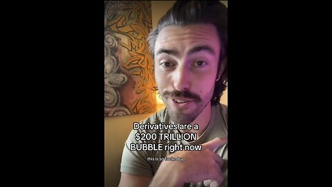 Ian Carroll ~ Derivatives are a $200 TRILLION BUBBLE right now