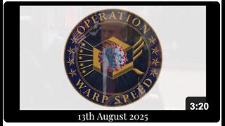 Trump & RFK Jr's 'mRNA Universal Vaccine' All Systems GO!! - August 2025